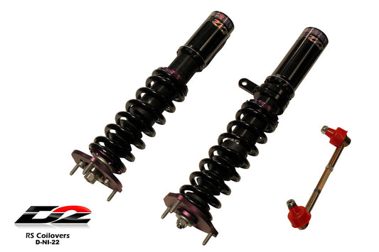 D2 Racing - RS Coilovers for 90-94 Nissan PULSAR GTI-R, AWD