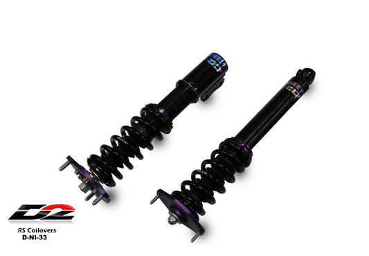 D2 Racing - RS Coilovers for 95-98 Nissan 240SX S14