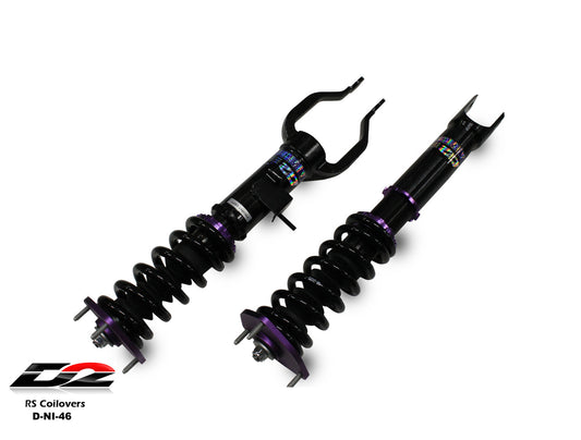 D2 Racing - RS Coilovers for 2009+ Nissan GTR