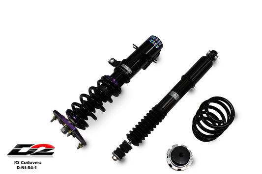 D2 Racing - RS Coilovers for 09-2014 Nissan Cube, Type 2