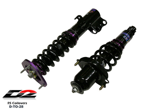 D2 Racing - RS Coilovers for 09-19 Toyota COROLLA, SEDAN/ 03-2013 MATRIX / 03-2010 VIBE (FWD)