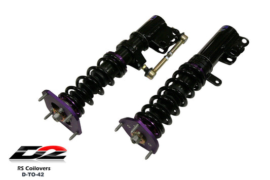 D2 Racing - RS Coilovers for 87-89 Toyota MR2 AW11