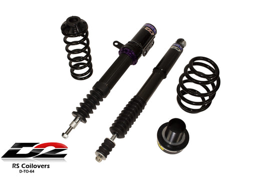 D2 Racing - RS Coilovers for 05-11 Toyota Yaris / 08-15 Scion XD / 2012+ Toyota YarisS