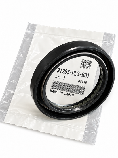 Honda - Genuine Honda K-Series Transmission Axle Oil Seal | 91205-PL3-B01 | Driver Side