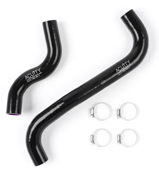 Acuity - Super-Cooler, Reverse-Flow, Silicone Radiator Hoses for the 11th Gen Honda Civic Type R and 5th Gen Acura Integra Type S
