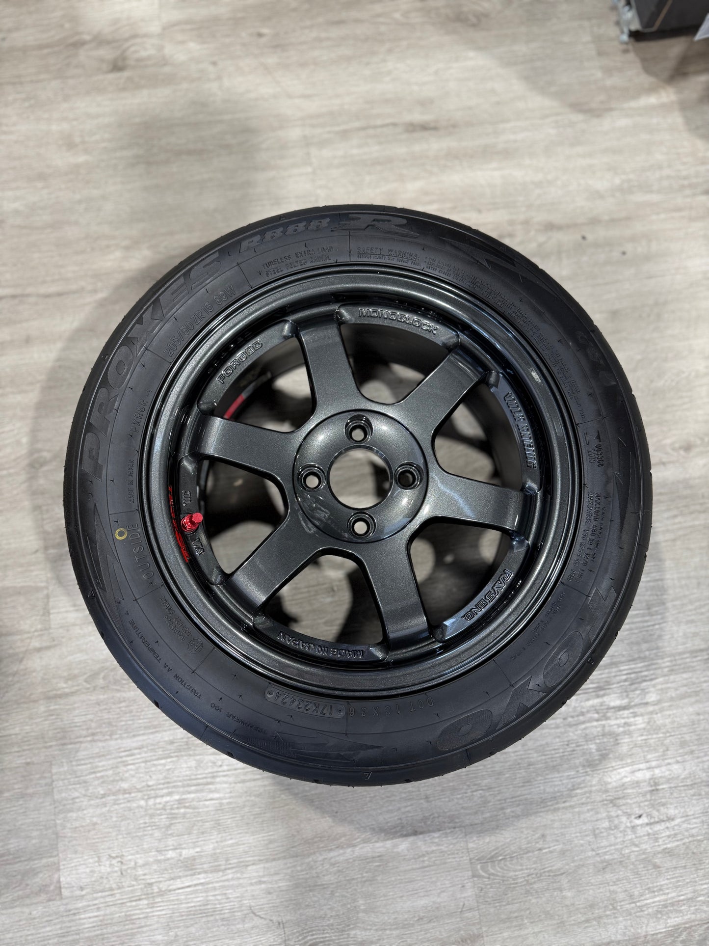 Volk Racing TE37’S 15x8 Wrapped In Toyo R888R’S