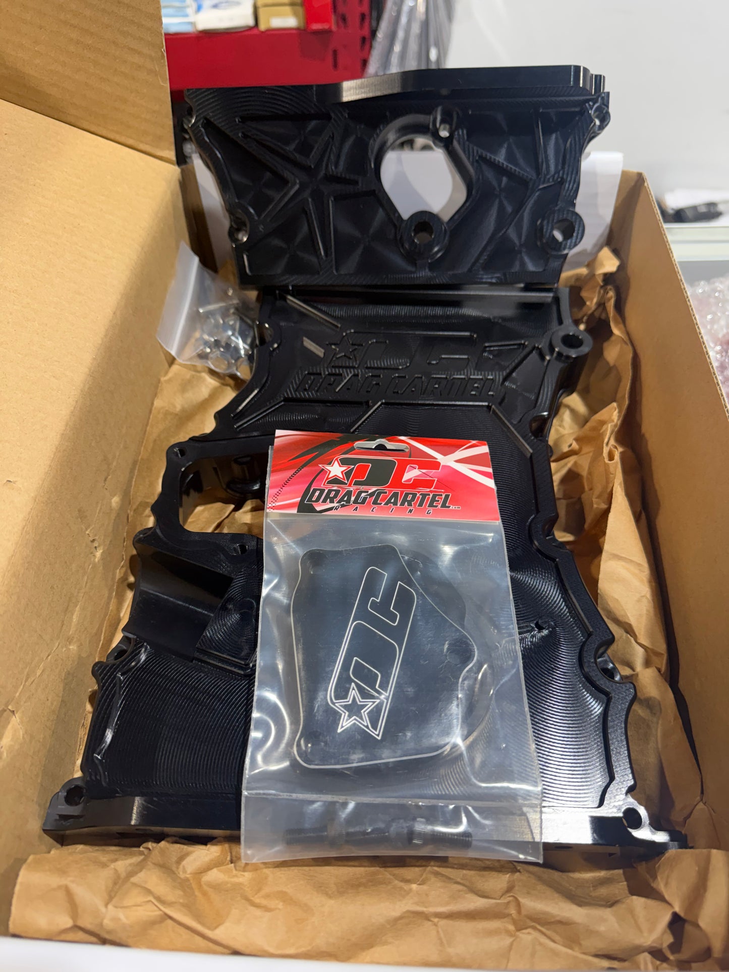 Tsm Used Parts Collection - Drag Cartel K24 Timing Cover Black