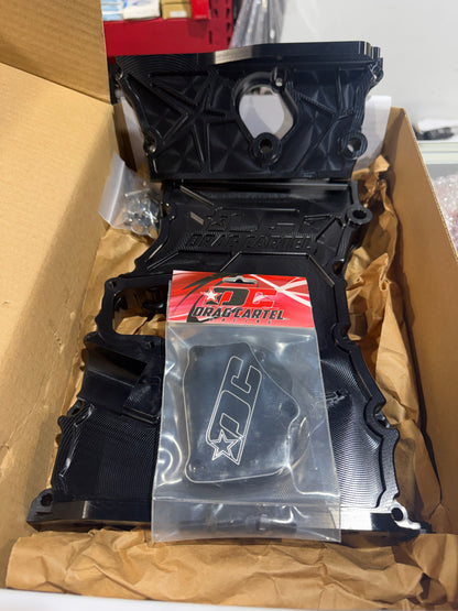 Tsm Used Parts Collection - Drag Cartel K24 Timing Cover Black