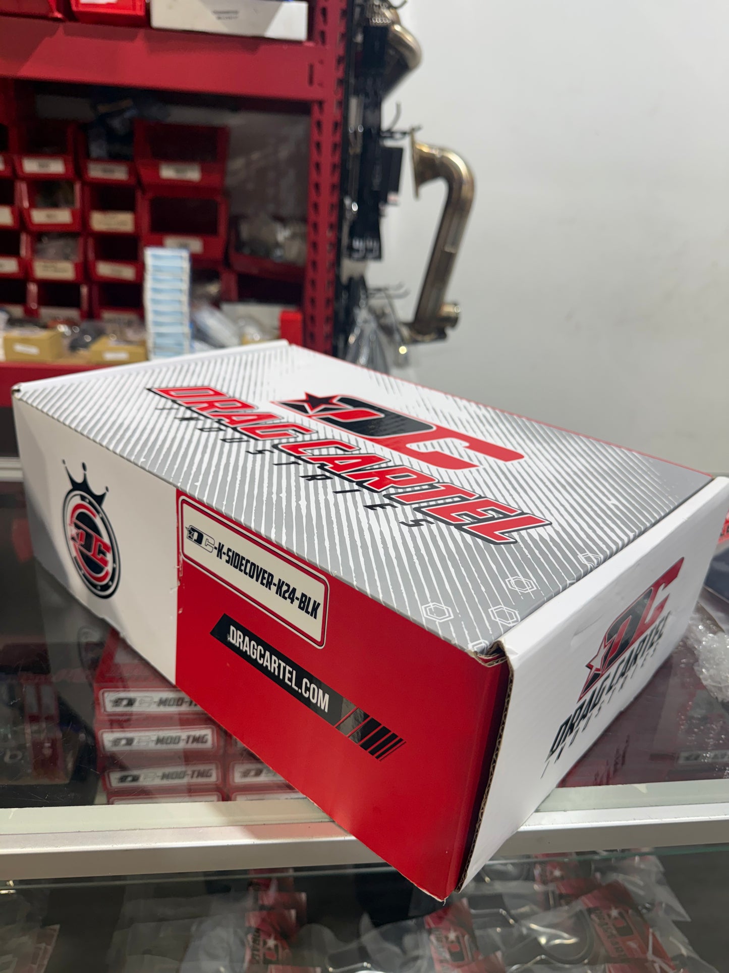 Tsm Used Parts Collection - Drag Cartel K24 Timing Cover Black