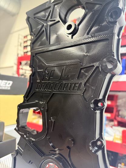 Tsm Used Parts Collection - Drag Cartel K24 Timing Cover Black