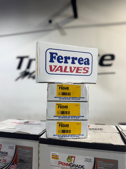 Ferrea - 6000 Series STD Size Intake & Exhaust Valves Set Honda Acura B16A1 B16A2 B16A3 B18C1 B18C5