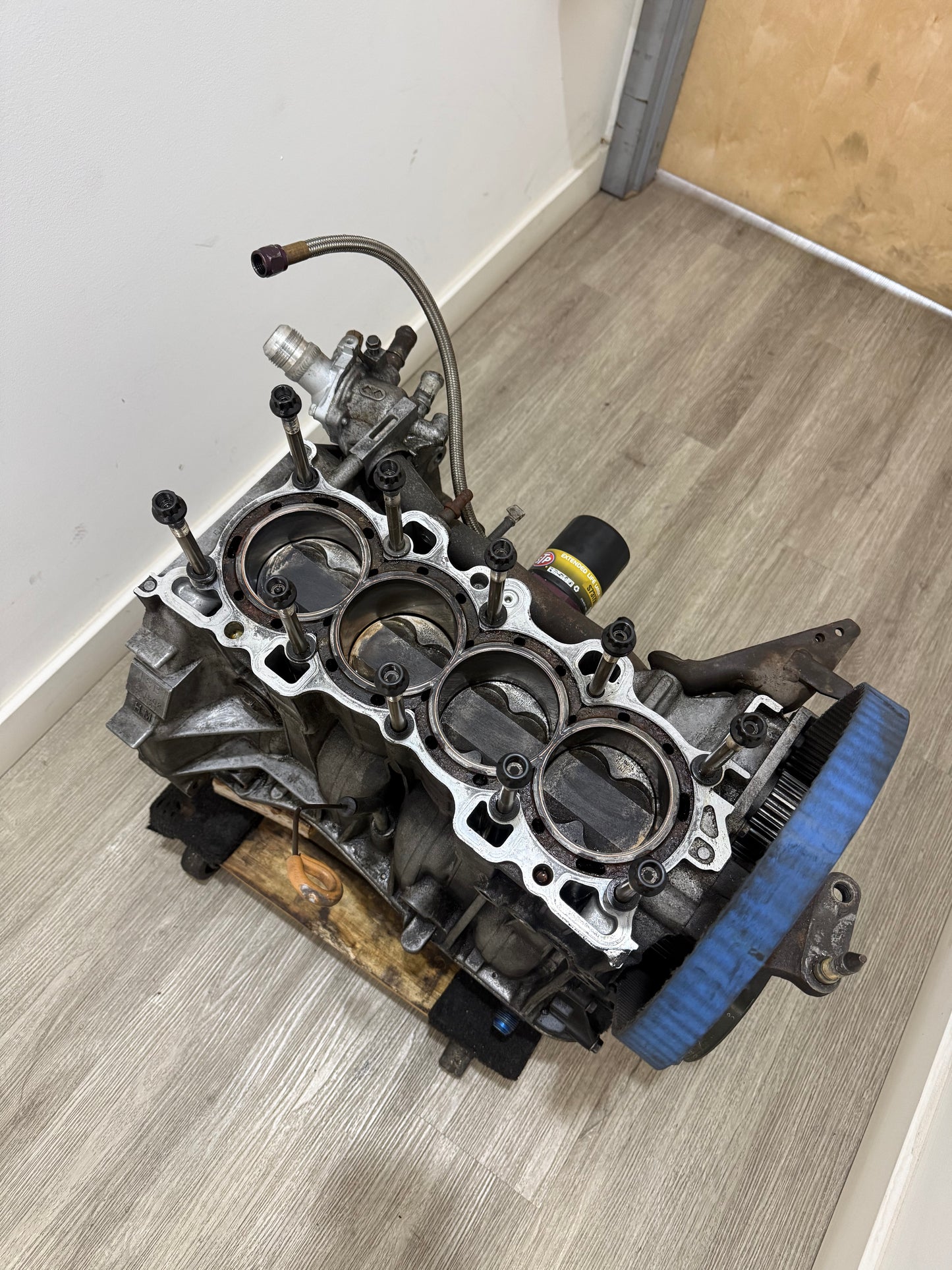 Tsm Used Parts Collection - Bseries SFWD B18B1 Sleeved Short Block