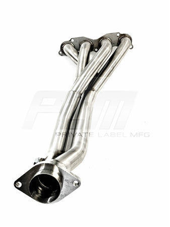 PLM - K-Series K24 K20 FG Header V2 with Bolt-On Catalytic Converter