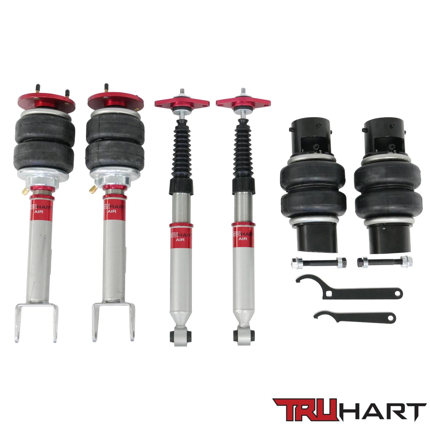 TruHart - AirPlus Air Struts For 05+ Chrysler 300 RWD 11+ Dodge Challenger 05-08 Dodge Magnum