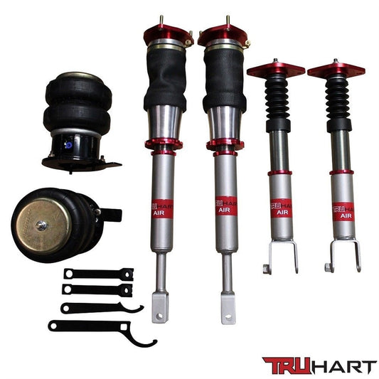 TruHart - AirPlus Air Struts For 07-08 Infiniti G35 Sedan 08-13 Infiniti G37 Coupe 07-14 Infiniti G37 Sedan 14-15 Infiniti Q60 Coupe 09+ Nissan 370Z