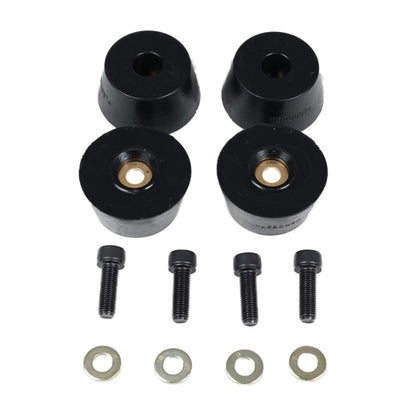 Energy Suspension 96-02 Toyota 4Runner Front Hyper Flex Bump Stop Set - Black