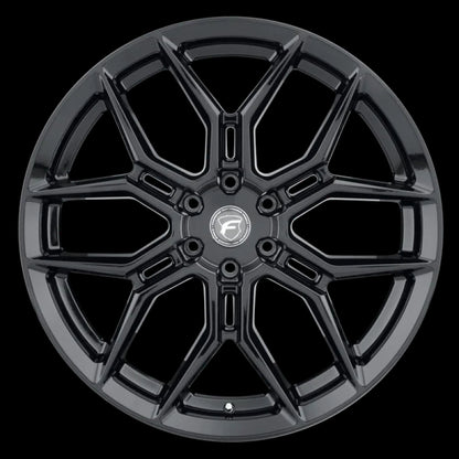 Forgestar X12 22x10 / 6x135 BP / ET30 / 6.68in BS Gloss Black Wheel