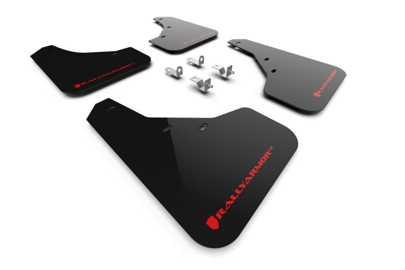 Rally Armor 23-25 Kia Sportage Black UR Mud Flap w/ Red Logo