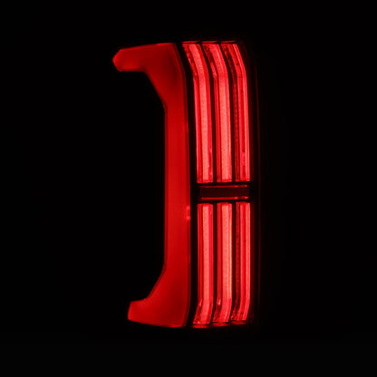 AlphaRex 24-25 Toyota Tacoma NOVA-Series LED Prismatic Tail Lights - Alpha-Black