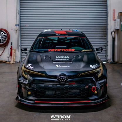 Seibon 2023 Toyota GR Corolla VS-Style Dry Carbon Hood  - Gloss Finish