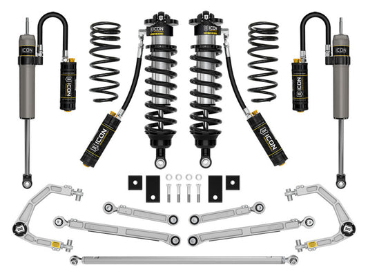 ICON 23-24 Sequoia 3-4.25in Stage 1 3.0 Suspension System Billet