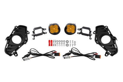 Diode Dynamics 22-25 Toyota RAV4 SS3 Fog Light Kit - Yellow Sport