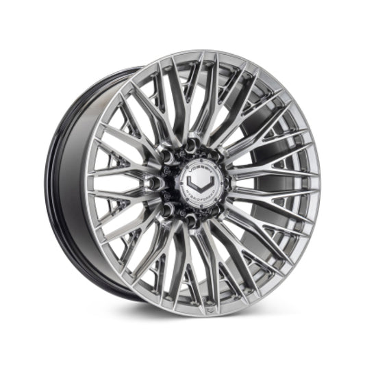 Vossen HFX-6 17x9 - 6x139.7 - ET0 - Super Deep Face - 106.1 - Hyper Gunmetal Wheel
