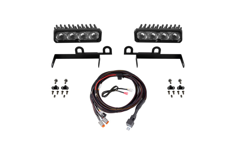 Diode Dynamics 2013-2018 Ram 1500 Ram SportExpress SS6 Sport LED Kit White Driving 6000K