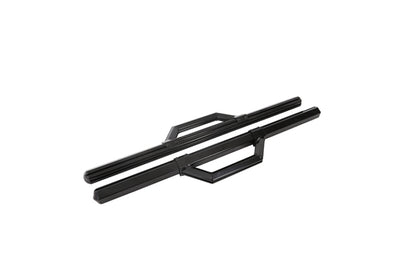 Dee Zee 99-23 Chevrolet/GMC/Dodge/Ford Full Size Truck Hex Series - Reg Cab Side Steps (Blk)
