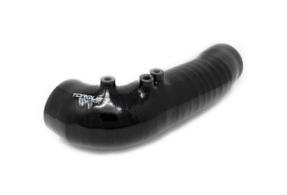 Torque Solution Turbo Inlet Hose Black (Non-Recirc): 02-07 Subaru WRX / 04-20 STI / 05-09 Legacy GT