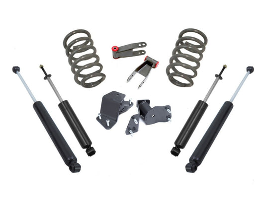 MaxTrac 88-98 GM C1500/2500 2WD V8 5/6 Lug 2in/4in Lowering Coil Kit