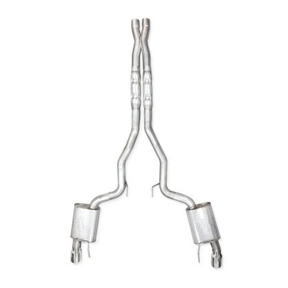 Stainless Works 2024 Mustang GT Catback Dual Tips Redline Sound H-Pipe Performance Connect Exhaust