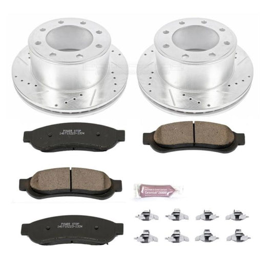 Power Stop 10-2012 Ford F-350 Super Duty Rear Z23 Evolution Brake Kit