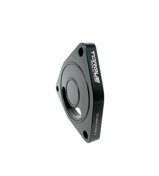 Torque Solution V2 Blow Off BOV Sound Plate (Black): Multiple Applications