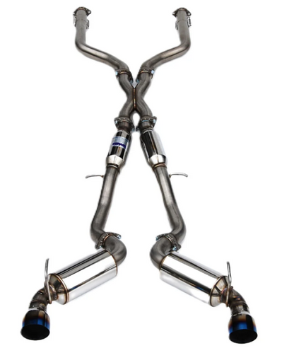 Invidia 2022+ Nissan Z 70mm N1 Cat Back Exhaust - TI Tips
