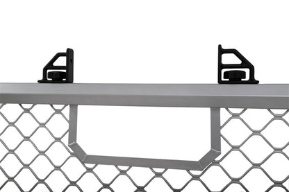 Dee Zee Universal Aluminum Front Truck Cargo Management Cab Rack Silver Mesh