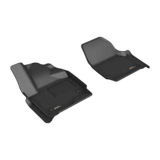 3D MAXpider 25-26 Ford Expedition Kagu 1st Row Floor Mat - Black (2pc)