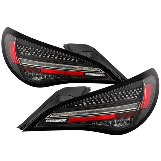 Spyder 14-19 Mercedes Benz CLA LED Tail Lights (ALT-YD-MBCLA14AP-GRSEQ-BK)
