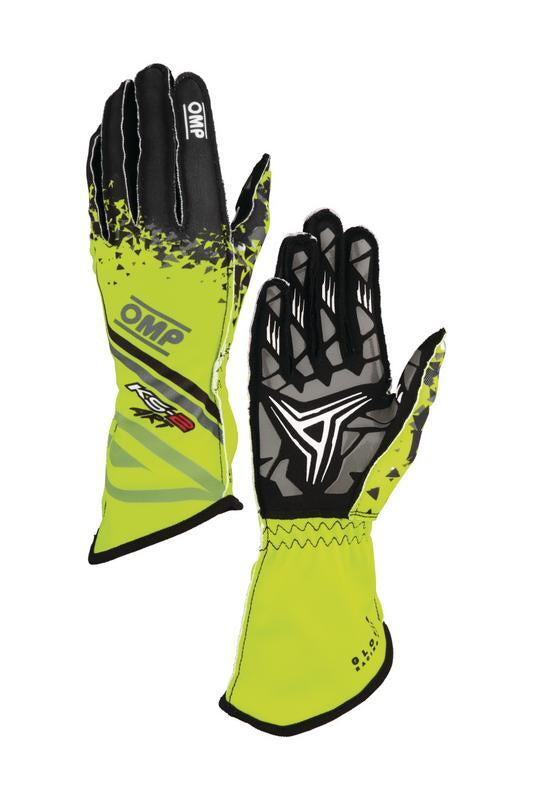 OMP KS-2 ART my2025 KART GLOVES ORANGE / BLACK SZ XXS
