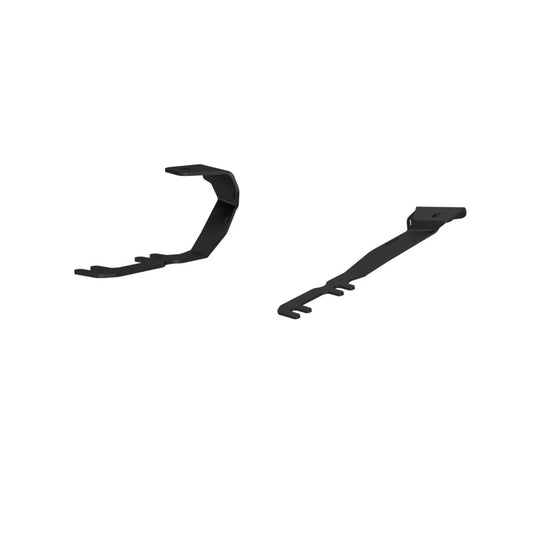 MBRP Black-Coated Ditch Light Brackets Ford Ranger 24-26