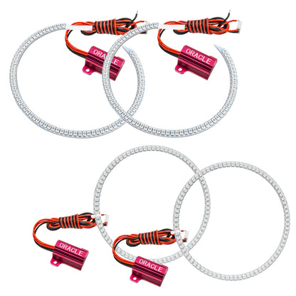 Oracle 04-07 Nissan Titan LED Headlight Halo Kit - Red
