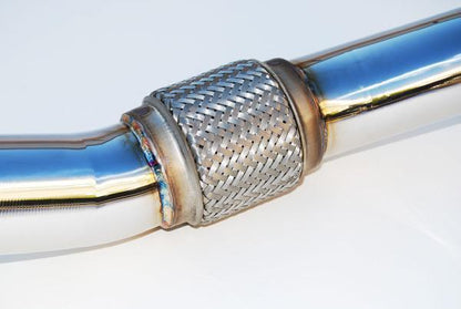 Invidia 08-09 WRX Sedan 76mm (101mm tip) REGULAR Titanium Tip Cat-back Exhaust