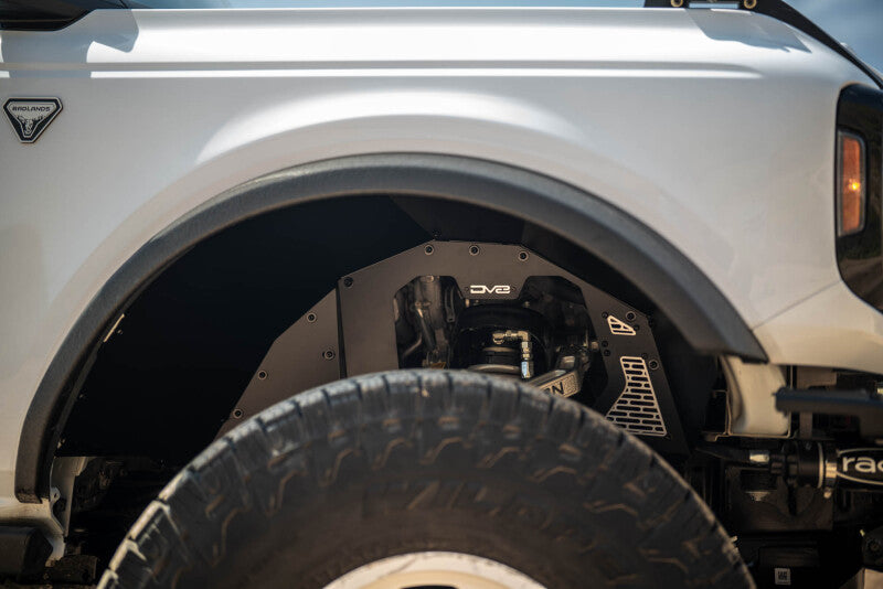 DV8 Offroad 21-25 Ford Bronco Addictive Desert Designs Front Inner Fender Liners