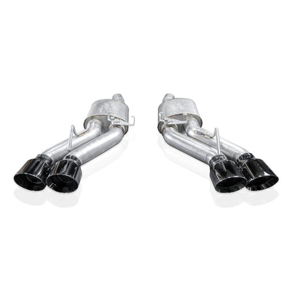 Stainless Works 22-25 Cadillac CT5-V Blackwing Axle Back Exhaust - Black Chrome Tips