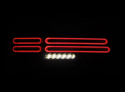 AlphaRex 23-25 Nissan Z Nova-Series Quad-Loop Style Prismatic LED Tail Lights - Alpha Black