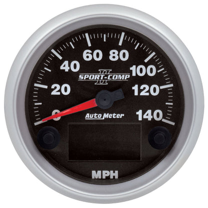 Autometer Sport-Comp II 3-3/8in 140MPH SPN 84 Speedometer
