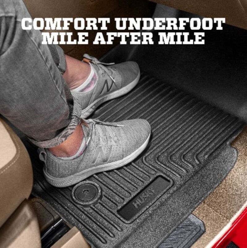 Husky Liners 16-25 Volvo XC90 WeatherBeater 2nd Seat Black Floor Liners