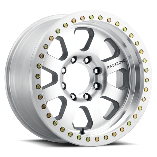 Raceline RT260M Avenger Machined 17x9in / BLANK BP / -12mm Offset / 83.82mm Bore - Machined