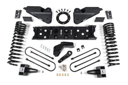 Zone Offroad 2019 Ram 3500 4.5in Radius Arm Brkt 2in Rr Block w/o Overload 6-Bolt TCase Nitro Shocks