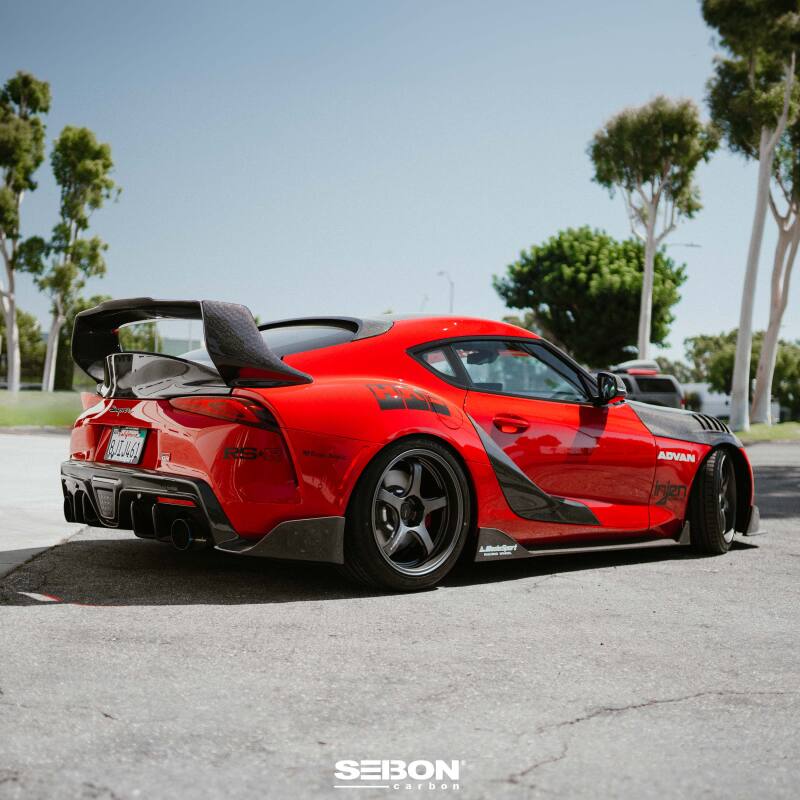 Seibon 2020 Toyota Supra TD-Style Carbon Fiber Rear Spoiler